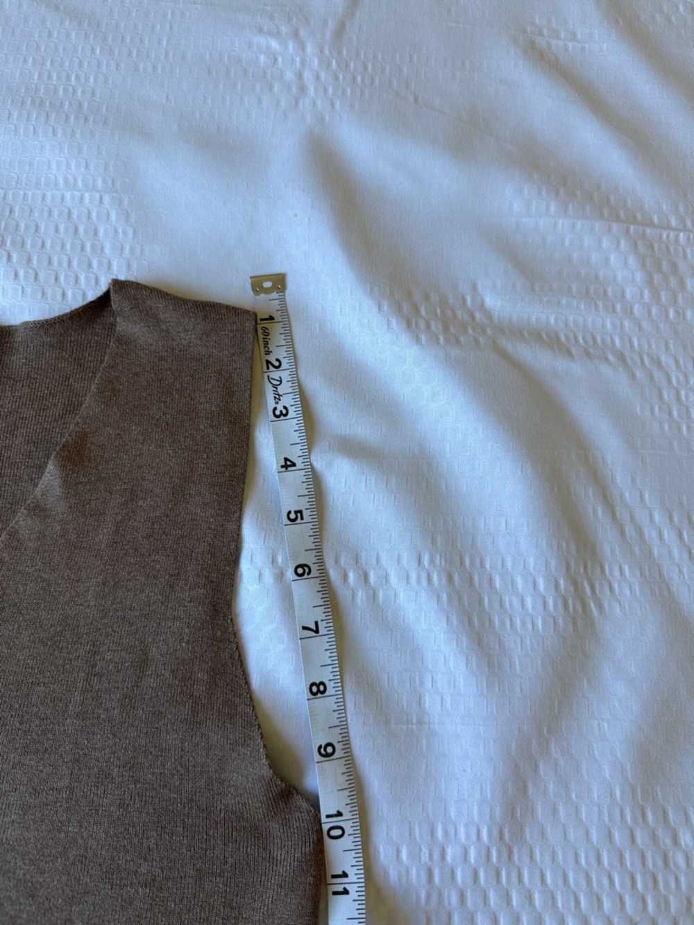 Olive & Oak Chestnut Brown Button-Up Knit Vest - Picture 7 of 9